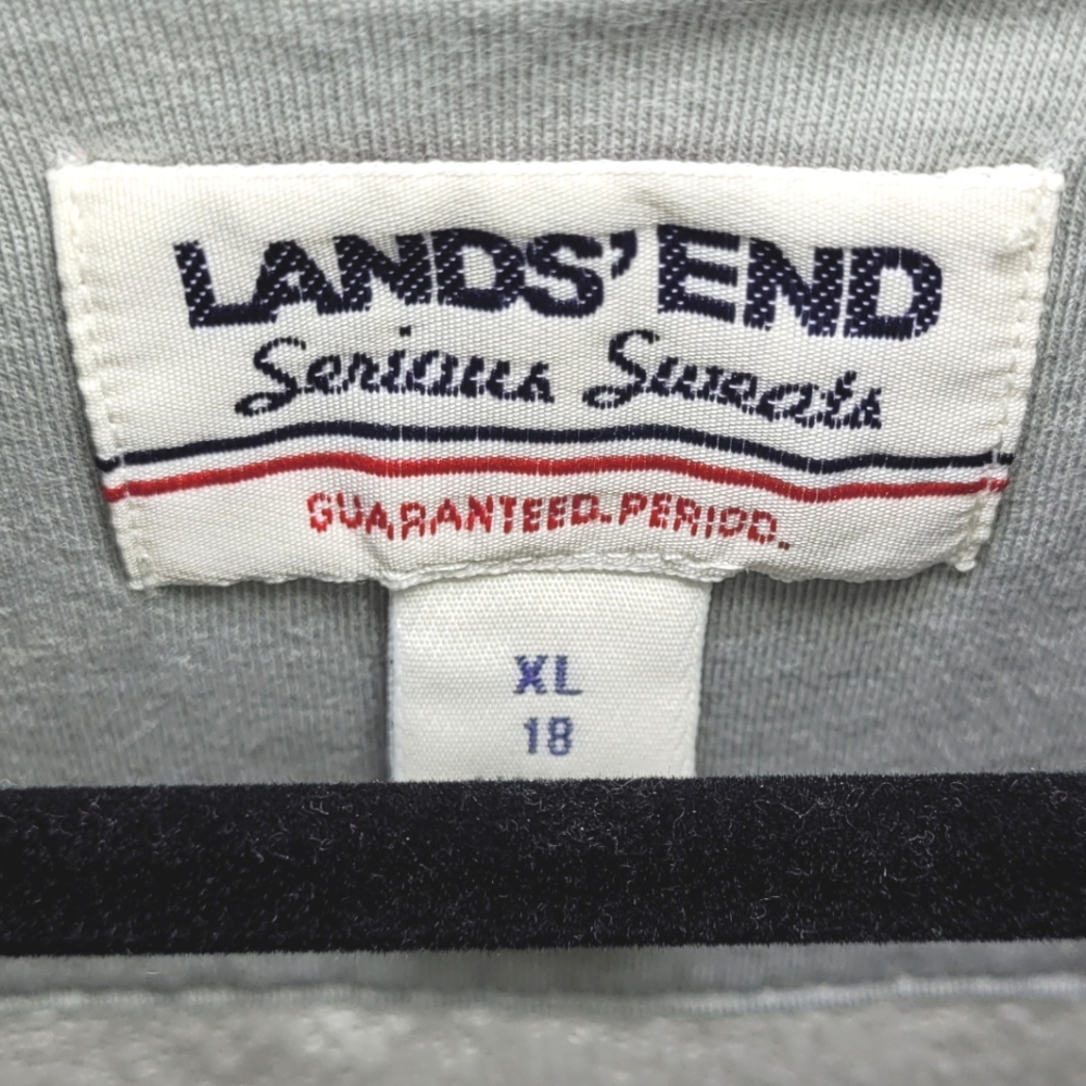 Women's Gray Lands' End Sweatshirt - Picture 3 of 6